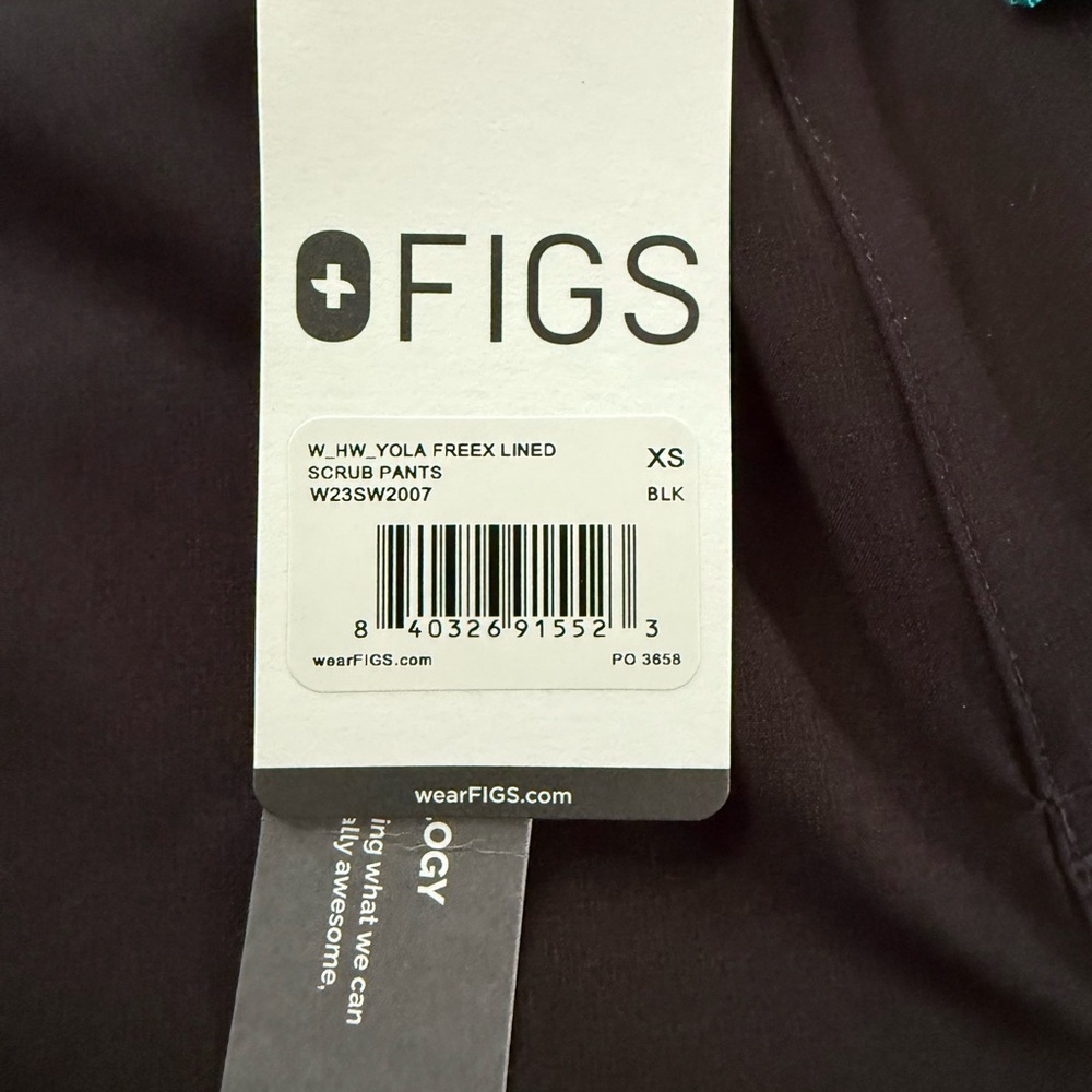 Figs Charcoal Scrub Pants
